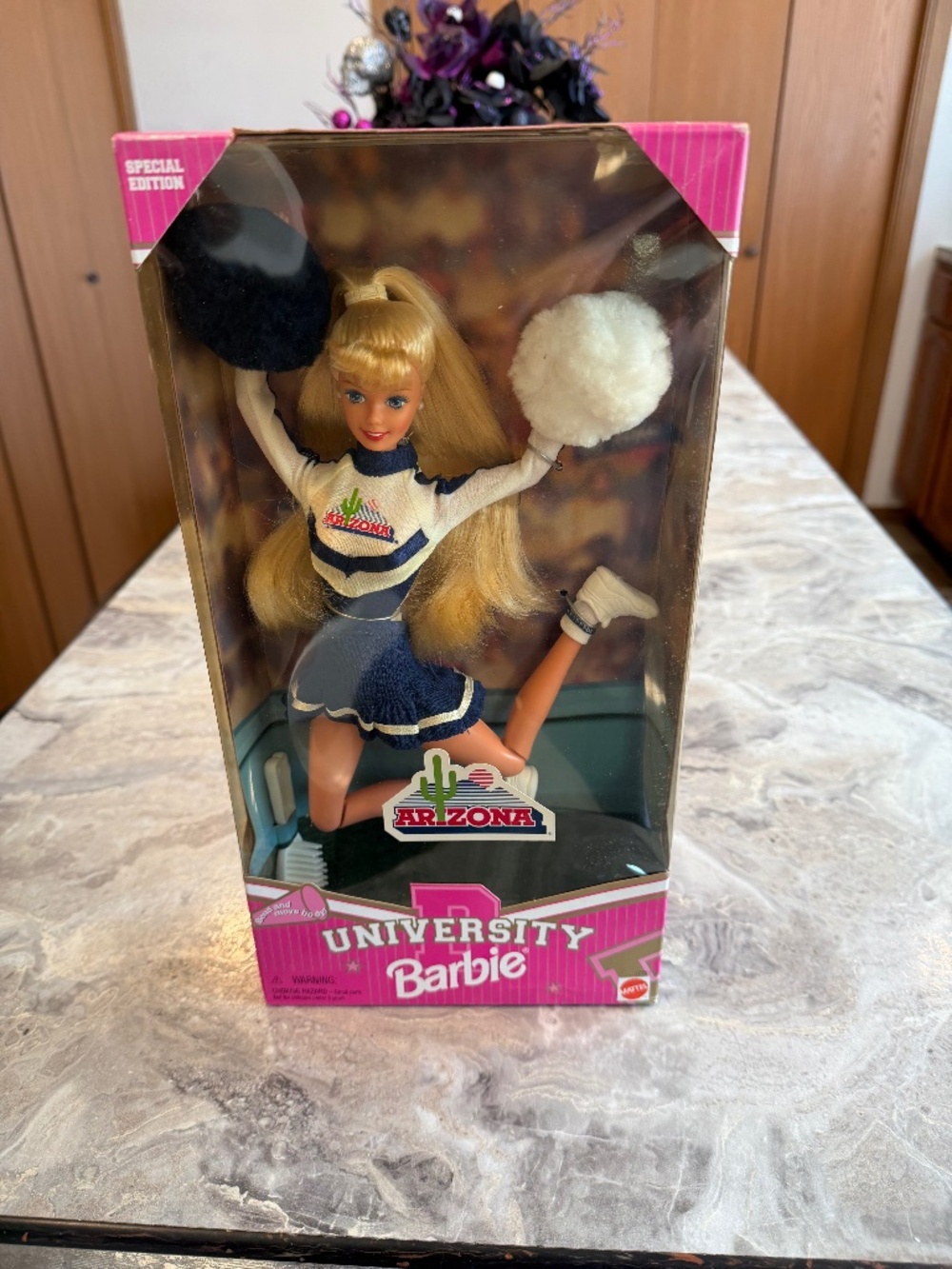 Special Edition University of Arizona cheerleader, Barbie by Mattel